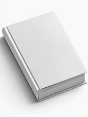 Fototapeta premium blank white book 3d isometric view