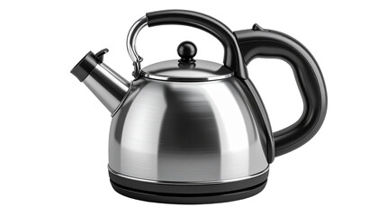 Obraz premium Kettle Metal, black handle and base