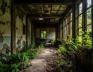 心霊スポットの廃墟