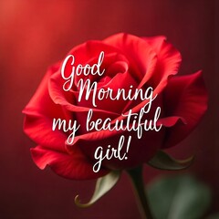 Good Morning Rose Message