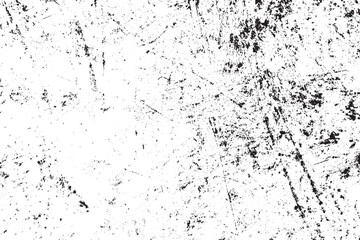 Monochrome Grunge Distressed Texture Overlay Background Vector