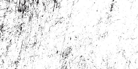 Distressed Grunge Scratch Texture Overlay Black and White Vector Background