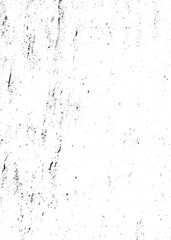 Abstract Black and White Distressed Grunge Texture Vector Overlay Background