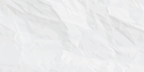 Subtle Light Grey Crumpled Paper Texture Abstract Vector Background