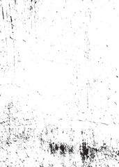 Distressed Vector Grunge Texture Background Black and White Abstract Overlay