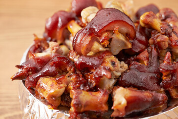 Jokbal, Korean pig trotters dish