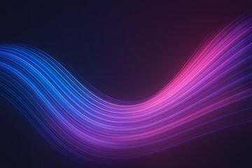 Futuristic 3D Flow Lines with Gradient Colors