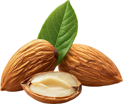 almond seed close up 