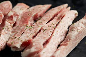 Pork Neck on a plate