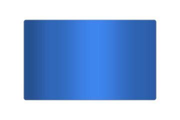 青の金属プレートD3	