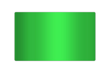 緑の金属プレートD3	