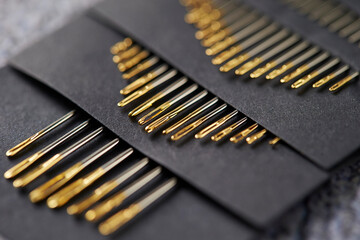 Needles in various sizes