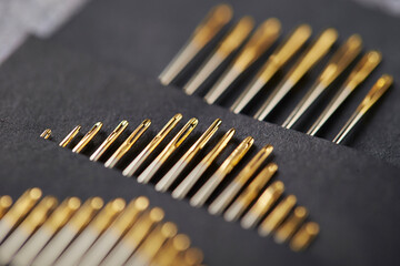 Needles in various sizes