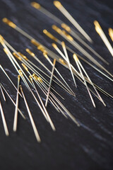 Needles in various sizes