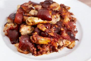 Jokbal, Korean pig trotters dish