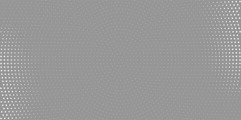 Halftone gradient. Dotted gradient, smooth dots spraying and halftones dot background seamless horizontal geometric pattern vector template set. unique dots modern circles