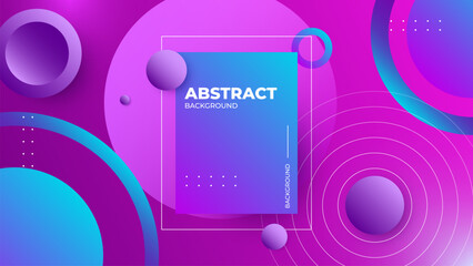 Modern Gradient Abstract Geometric Background