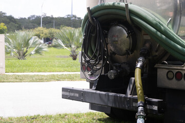 Draining a Septic Tank