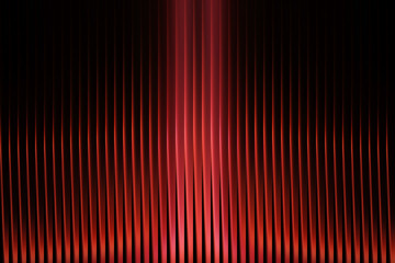 Abstract vertical red glass texture effect with subtle lighting and glow
