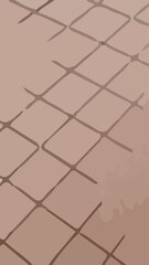 Aesthetic mosaic abstract background with broken style and brown colors