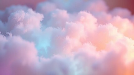 Dreamy pastel clouds create a stunning ethereal background for your next project or create a calming mood