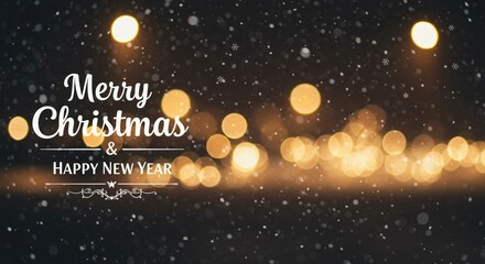 Naklejka premium Warm Christmas Greetings on a Soft Religious Canvas