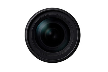 Camera lens isolated transparent background equipment