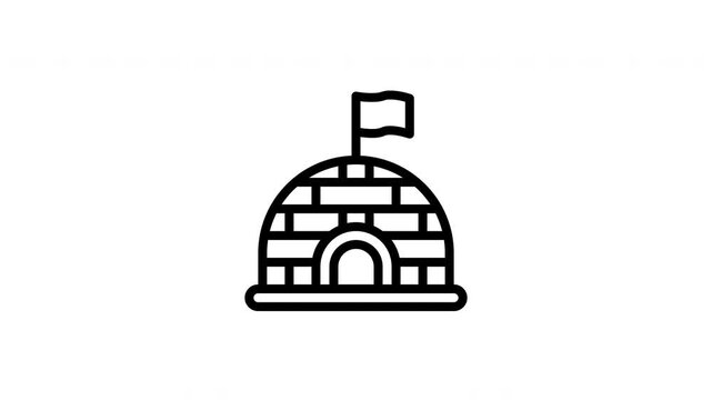 igloo animated icon