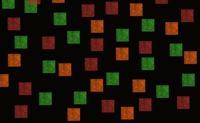 seamless pattern of colorful squares, texture, mosaic, squares, grid, wall, background