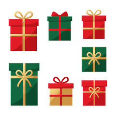 set of gift boxes