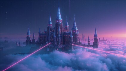 moscow kremlin at night