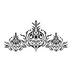 abstract floral design