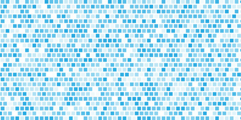 Checkerboard banner. Blue and White colors of checkerboard. Small squares, small cells. Chessboard, checkerboard texture. Squares pattern.Vector ilustration