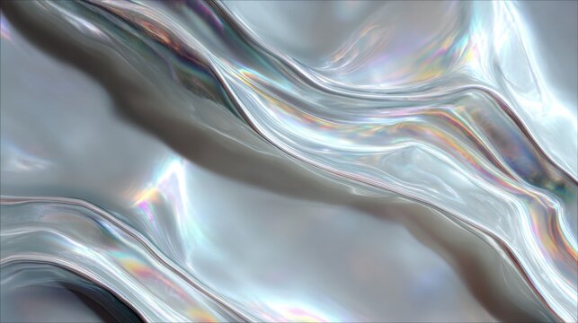 Iridescent Fluid Surface