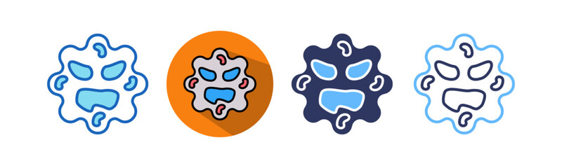 White Blood Cell multistyle icon