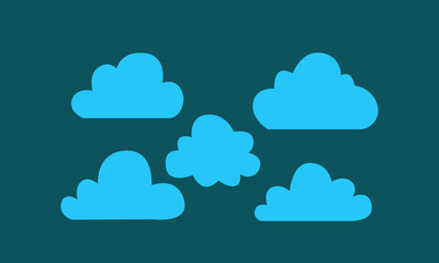 cloud computing concept vector