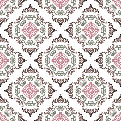 seamless damask pattern