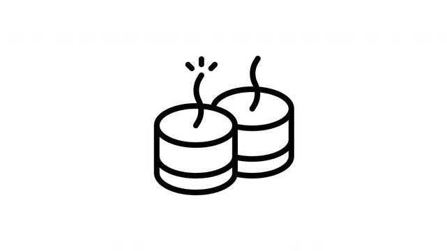 firecracker animated icon