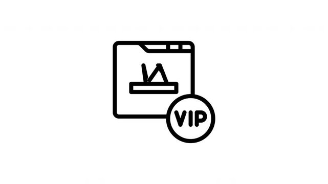 premium animated icon