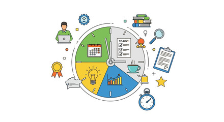 Strategic Business Workflow Management and Project Planning with Time Optimization for Enhanced Productivity