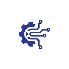 Innovative tech gear design blending mechanics and electronics for cutting edge engineering solutions and modern industrial automation applications now