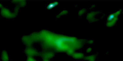 Abstract green and teal fluid background with soft gradient texture and natural light reflections,resembling ocean waves or marble pattern design.