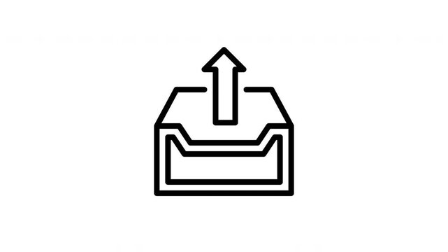outbox animated icon