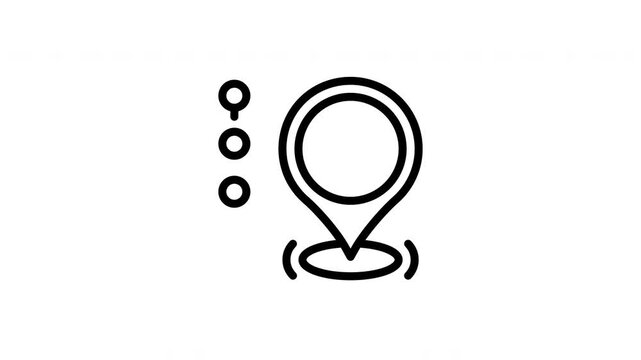location animated icon