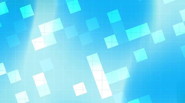Blue geometric abstract background with small squares suitable for graphic design projects, website backgrounds, social media posts, and digital art.