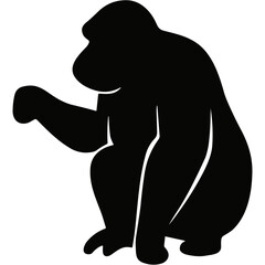 monkey silhouette