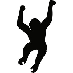 monkey silhouette