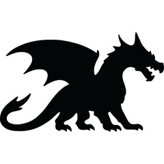 dragon silhouette