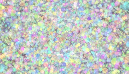 Colorful Confetti Background, Pastel Rainbow Texture, Party Decoration