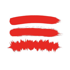 Bold red brush stroke textures free download a dynamic set of artistic markings for creative projects and designs isolated on white background